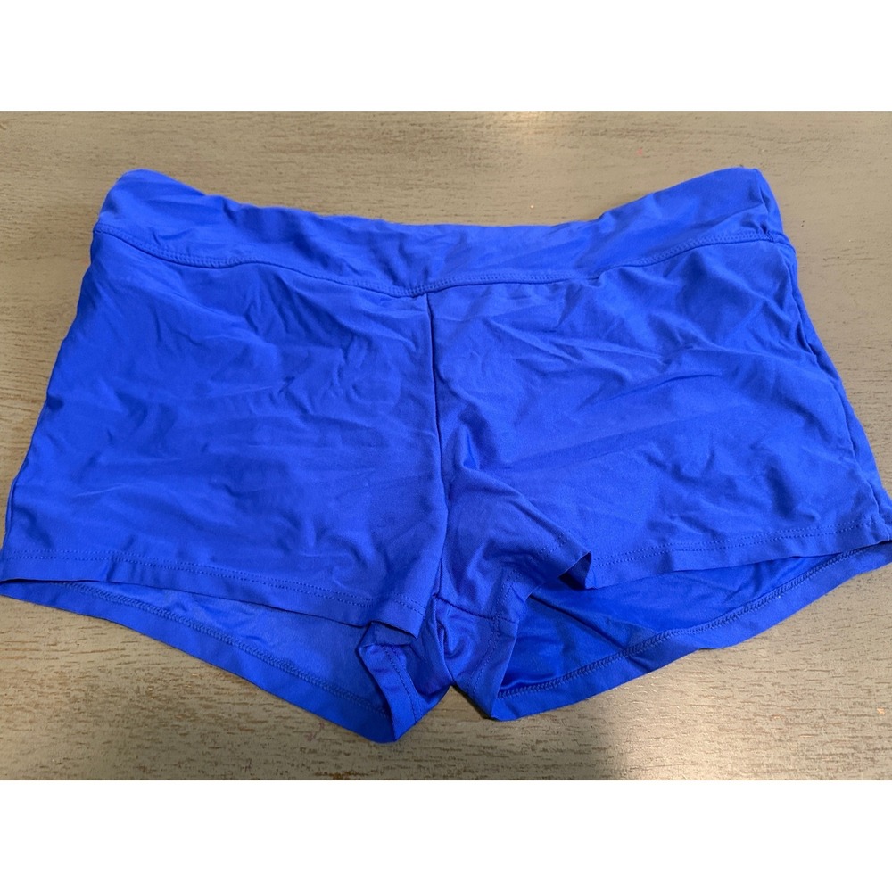 Nautica Womens Royal Blue Swim Shorts Boy Short Bottoms NE584375Y Medium